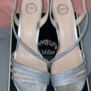 Silver heels